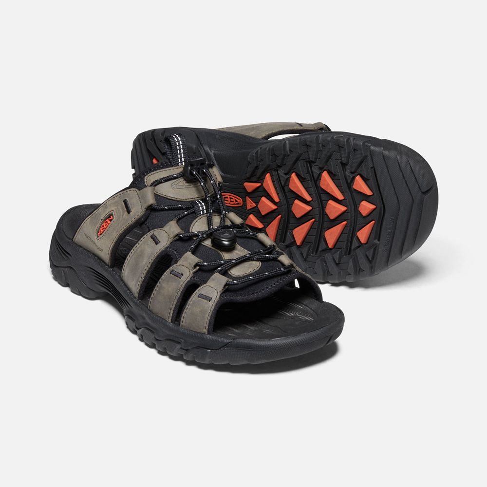 Keen Sandaal Heren Zwart/Grijs - Targhee Iii Sandal - 87391-WJFG